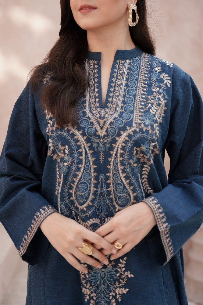 Khaddar Embroidered Shirt WGK-KDW-DE-2903
