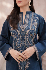 Khaddar Embroidered Shirt WGK-KDW-DE-2903