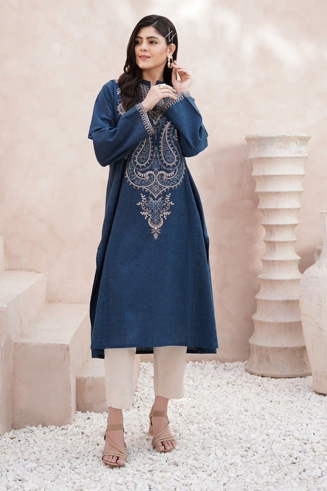 Khaddar Embroidered Shirt WGK-KDW-DE-2903