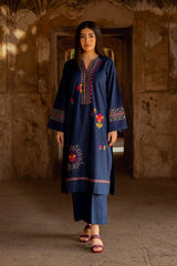 Khaddar Embroidered Shirt And Trouser WGK-KDW-DE-2992