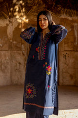 Khaddar Embroidered Shirt And Trouser WGK-KDW-DE-2992