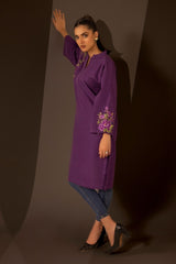 Khaddar Embroidered Shirt WGK-KDW-DE-3009