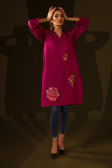 Khaddar Embroidered Shirt WGK-KDW-DE-3010