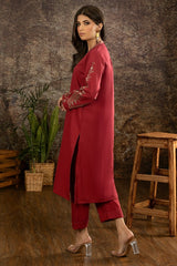 Yarn-dyed Embroidered Co-ord Set WGK-KDW-DE-3072