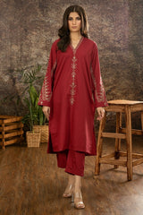 Yarn-dyed Embroidered Co-ord Set WGK-KDW-DE-3072