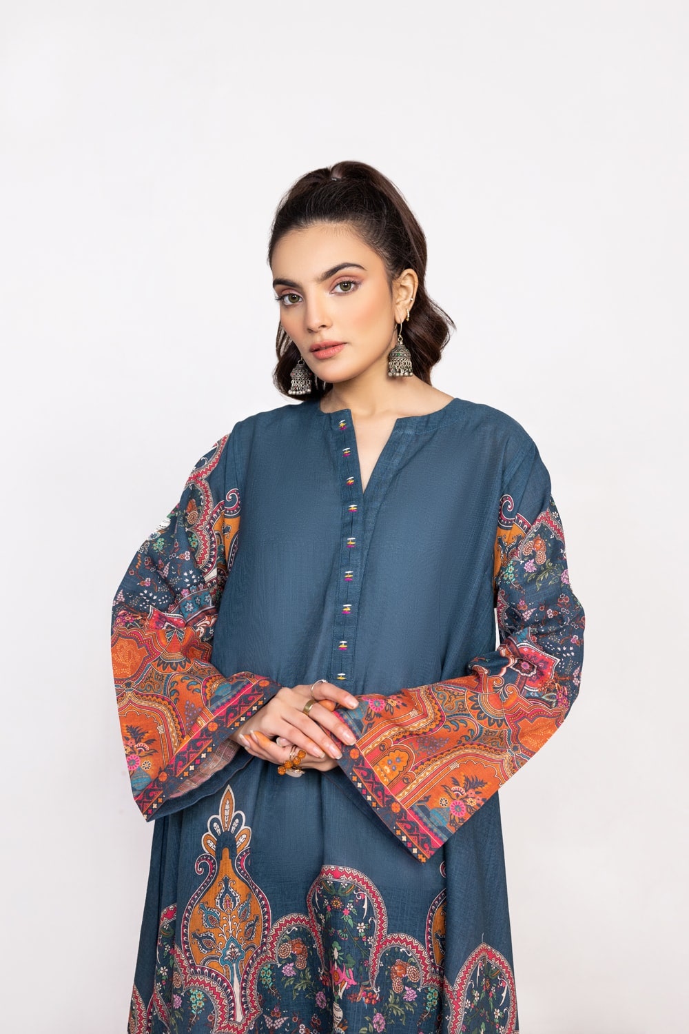 Printed Melody Printed Shirt And Trouser
