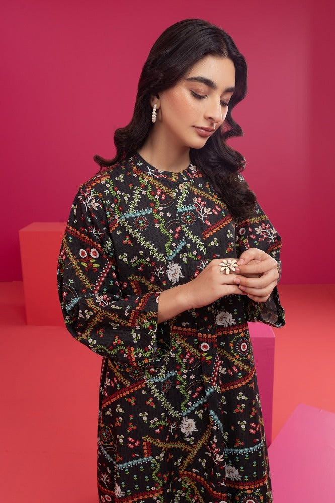 Khaddar Printed Dress WGK-KDW-DP-3190