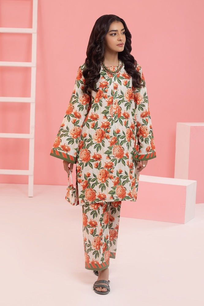 Khaddar Printed Shirt And Trouser WGK-KDW-DP-3207