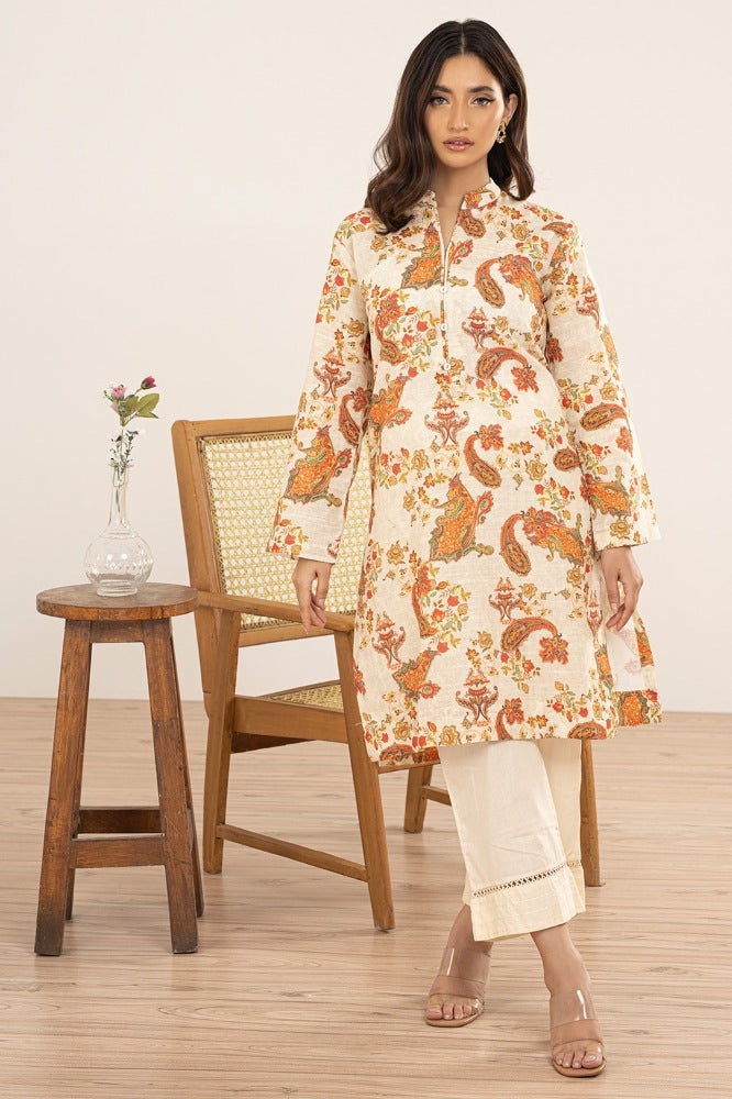 Khaddar Printed Shirt WGK-KDW-DP-3216