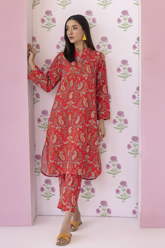 Khaddar Digital Printed Shirt And Trouser