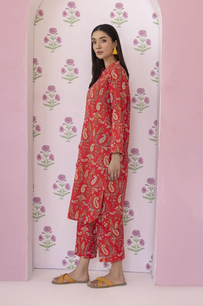 Khaddar Digital Printed Shirt And Trouser