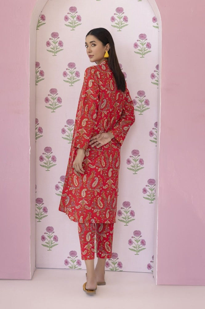 Khaddar Digital Printed Shirt And Trouser