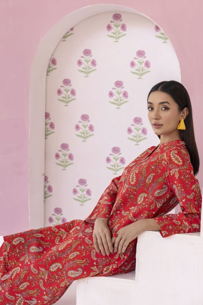 Khaddar Digital Printed Shirt And Trouser