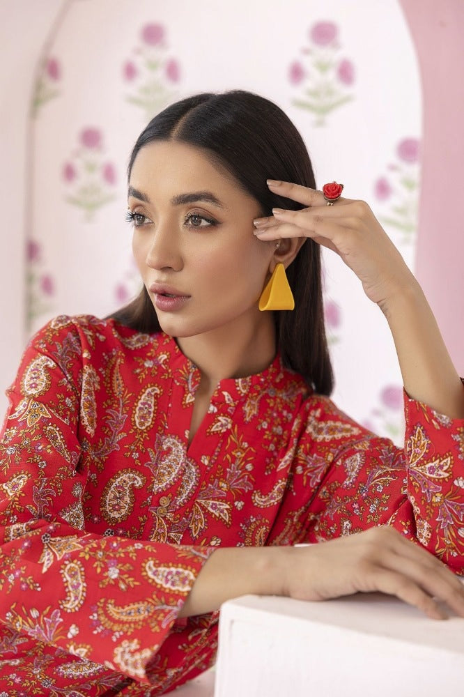 Khaddar Digital Printed Shirt And Trouser