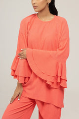 Knitted Blended Dyed Shirt WGK-KF-03