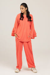 Knitted Blended Dyed Shirt WGK-KF-03