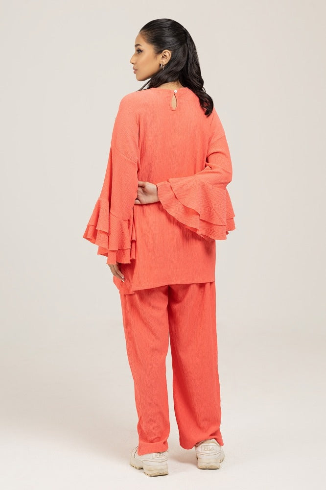 Knitted Blended Dyed Shirt WGK-KF-03