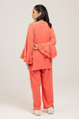 Knitted Blended Dyed Shirt WGK-KF-03