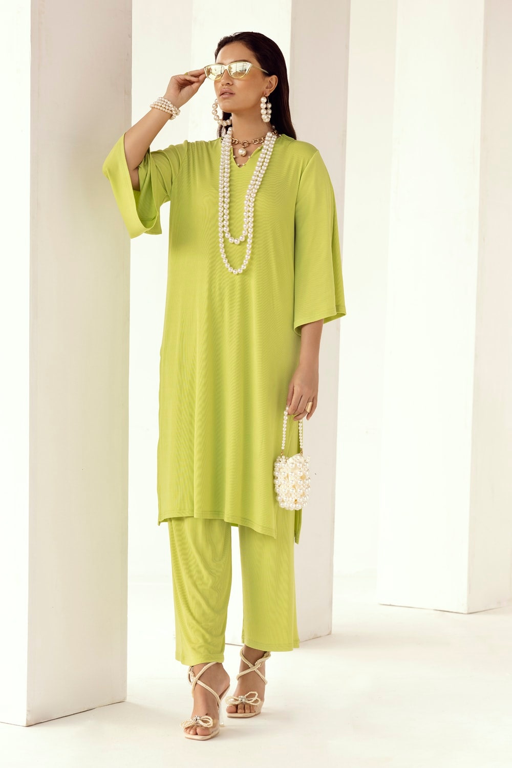 Knitted Rib Trouser WGK-KF-04