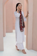 Blended Crinkle Polka Dots Trouser WGK-KF-10