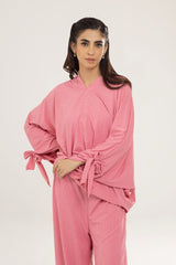 Knitted Blended Dyed Shirt WGK-KF-11