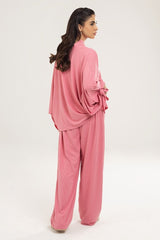 Knitted Blended Dyed Shirt WGK-KF-11