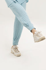 Knitted Blended Dyed Trouser WGK-KF-22