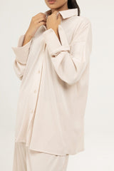 Knitted Blended Dyed Shirt WGK-KF-29