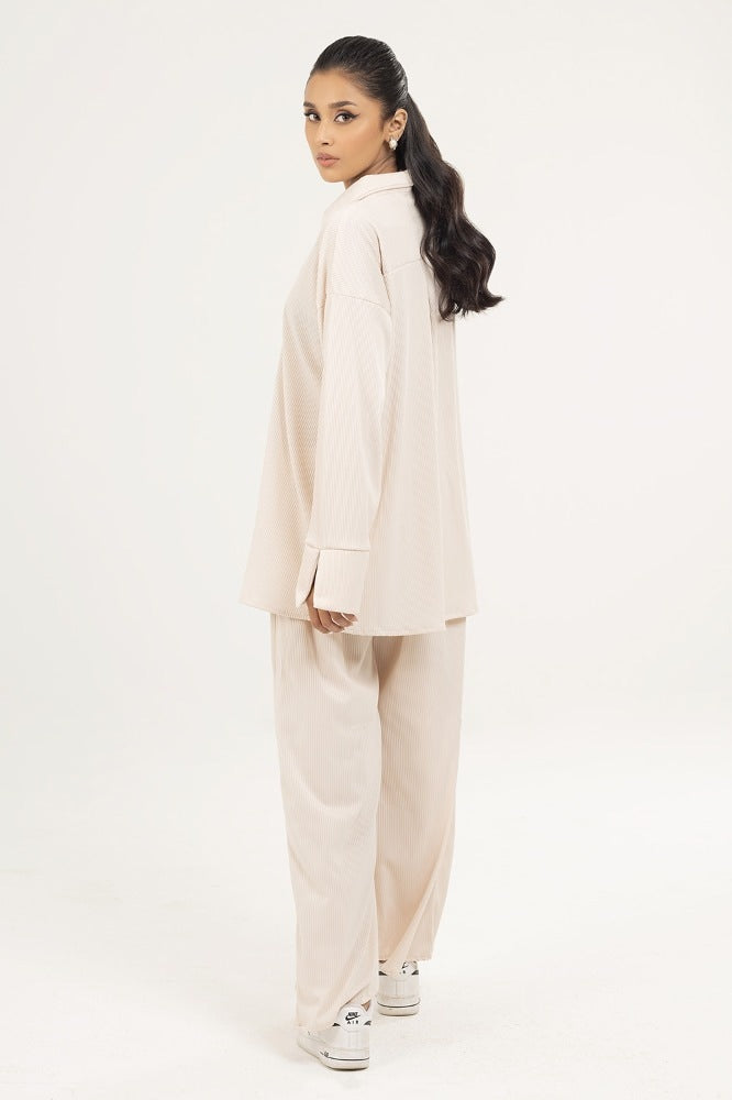 Knitted Blended Dyed Shirt WGK-KF-29