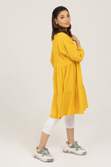 Knitted Blended Dyed Shirt WGK-KF-51