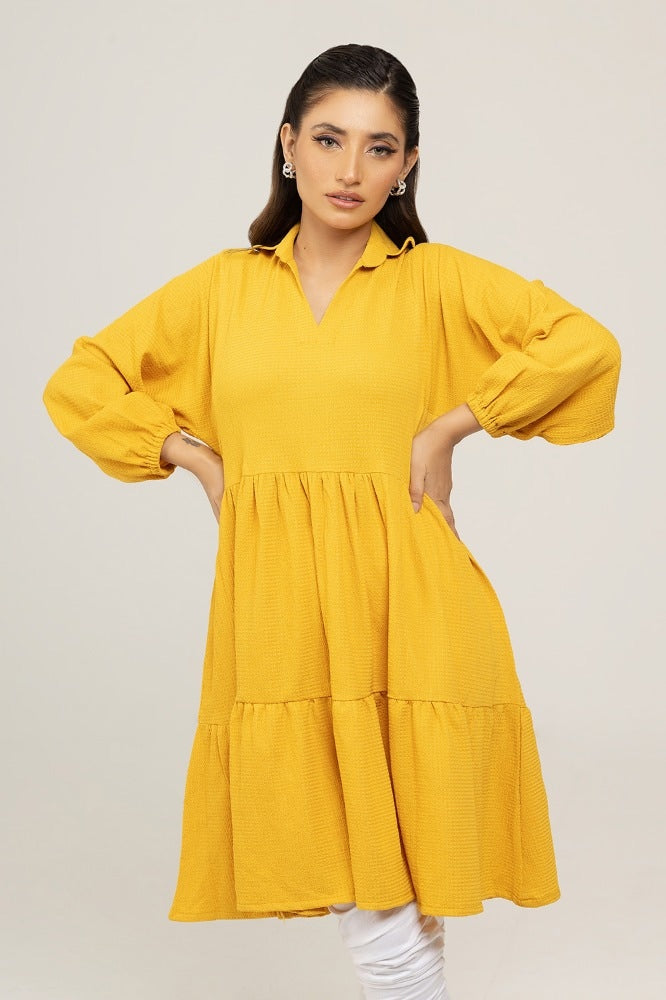 Knitted Blended Dyed Shirt WGK-KF-51