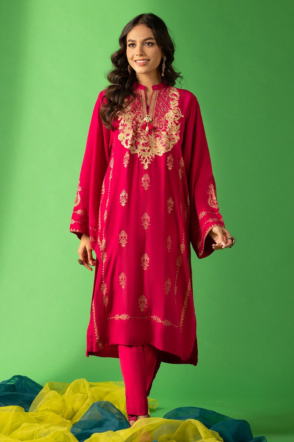 Needle Craft Embroidered Shirt