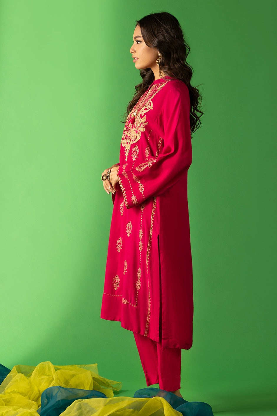 Needle Craft Embroidered Shirt