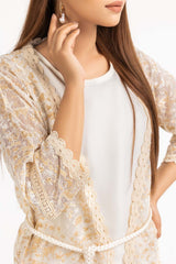Zartaar Khaddi Net Dyed Embroidered Shirt And Trouser WGK-KNS-DE-2375
