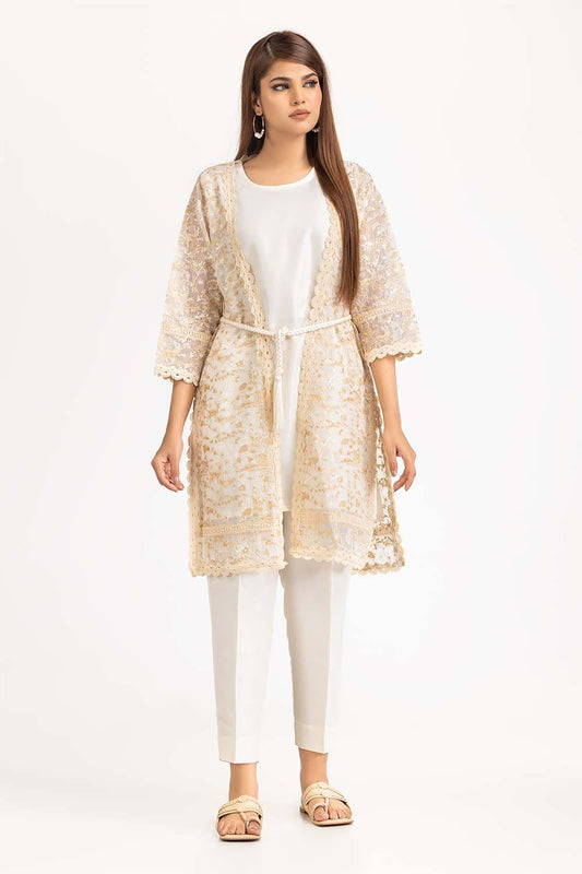 Zartaar Khaddi Net Dyed Embroidered Shirt And Trouser WGK-KNS-DE-2375