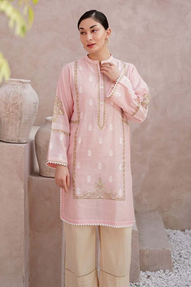 Khaddi Net Block Printed Shirt WGK-KNW-SP-2072
