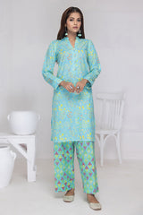 Printed Melody Lawn Printed Shirt And Trouser WGK-LWS-DP-2369