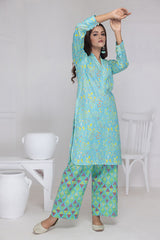 Printed Melody Lawn Printed Shirt And Trouser WGK-LWS-DP-2369