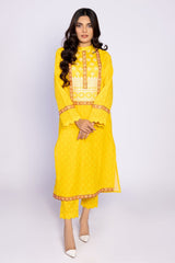 Printed Meody Embroidered Shirt And Trouser  WGK-LWS-PE-2161