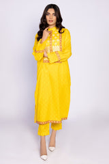 Printed Meody Embroidered Shirt And Trouser  WGK-LWS-PE-2161