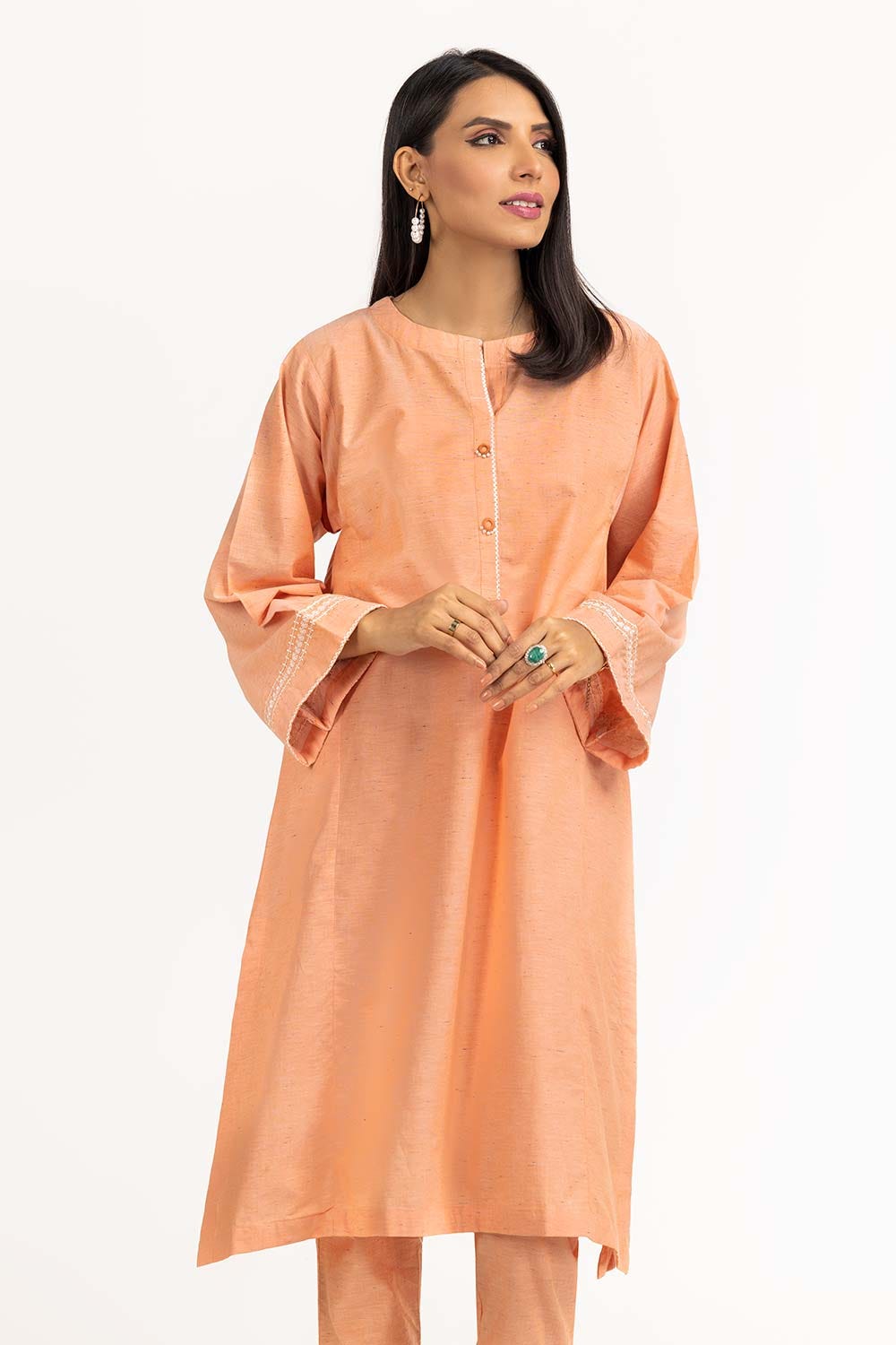 Cotton Neps Dyed Shirt And Trouser WGK-NYS-DY-2489