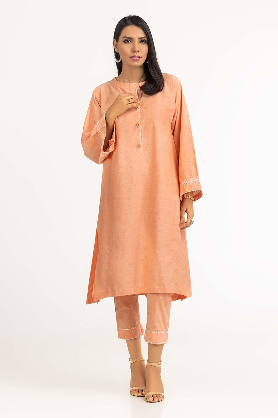 Cotton Neps Dyed Shirt And Trouser WGK-NYS-DY-2489