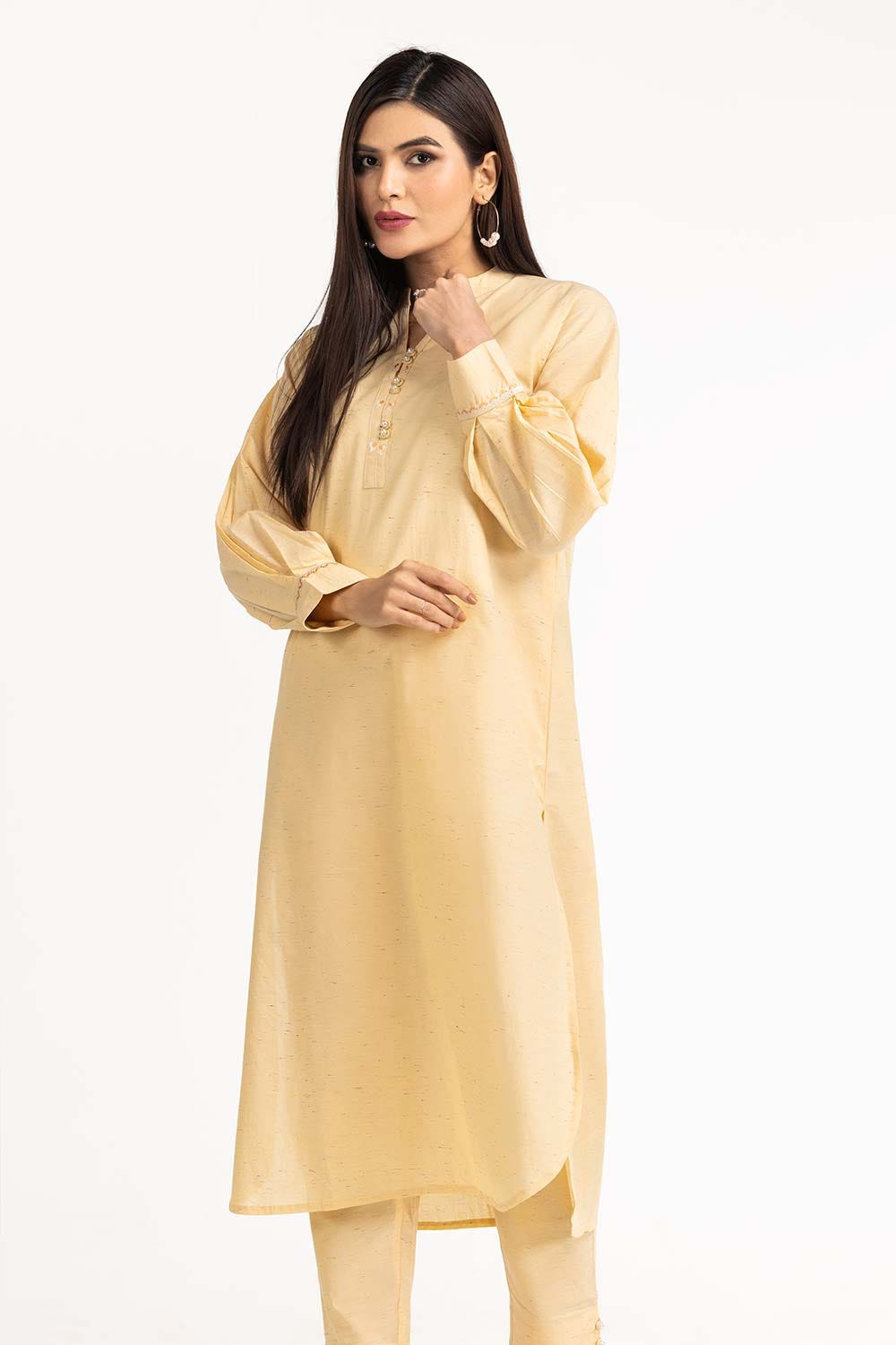 Cotton Neps Dyed Shirt And Trouser WGK-NYS-DY-2490