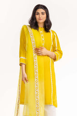 Ethnic Vibes Papper Cotton Block Printed Shirt And Dupatta WGK-PCW-SP-2018