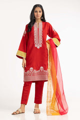 raw-silk Embroidered Shirt And Trouser WGK-RSS-DE-2084