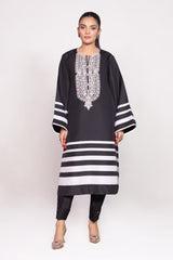 Needle Craft raw-silk Printed Embroidered Shirt WGK-RSS-PE-2091