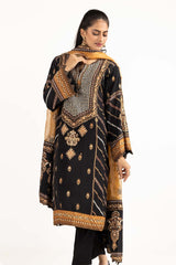 Tehwaar Raw Silk Block Printed Shirt And Trouser With Block Printed Dupatta WGK-RSW-SP-1987s