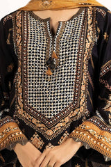 Tehwaar Raw Silk Block Printed Shirt And Trouser With Block Printed Dupatta WGK-RSW-SP-1987s