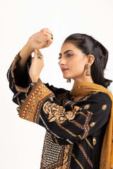 Tehwaar Raw Silk Block Printed Shirt And Trouser With Block Printed Dupatta WGK-RSW-SP-1987s