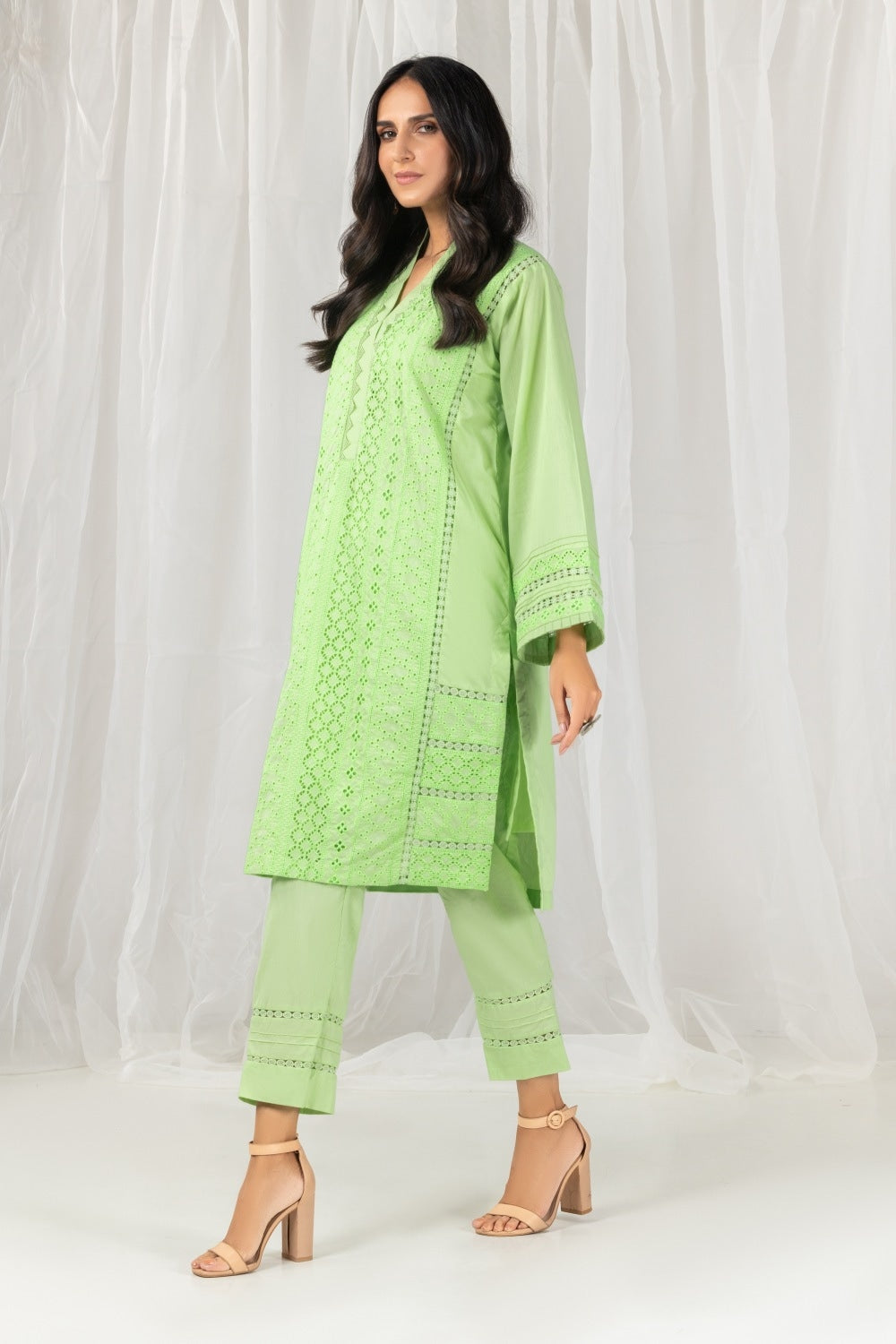 Cambric Embroidered Shirt And Trouser WGK-SHS-DE-1157